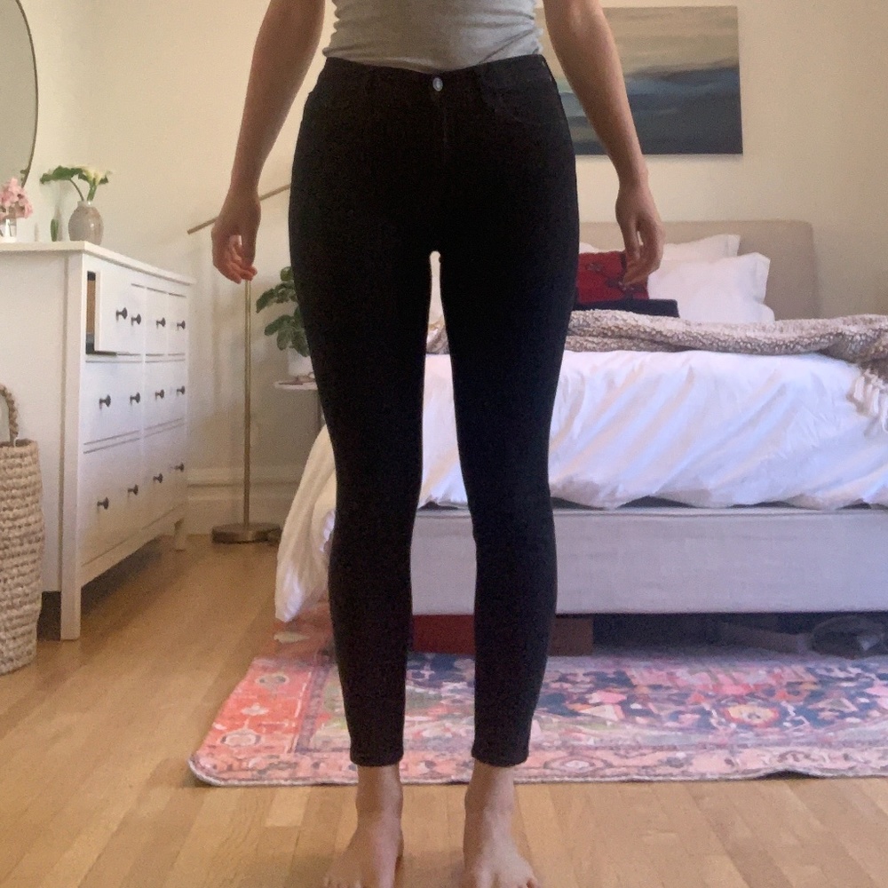 Madewell Black Roadtripper Jeans